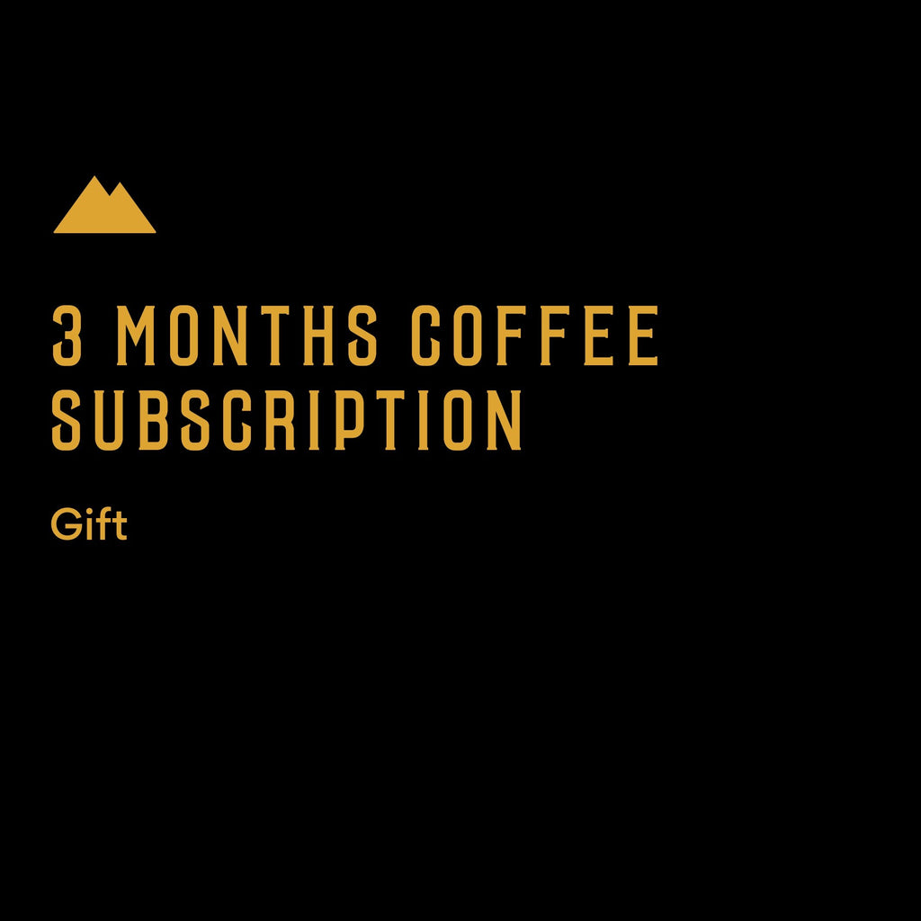 3 month Coffee Subscription - Prepay Gift