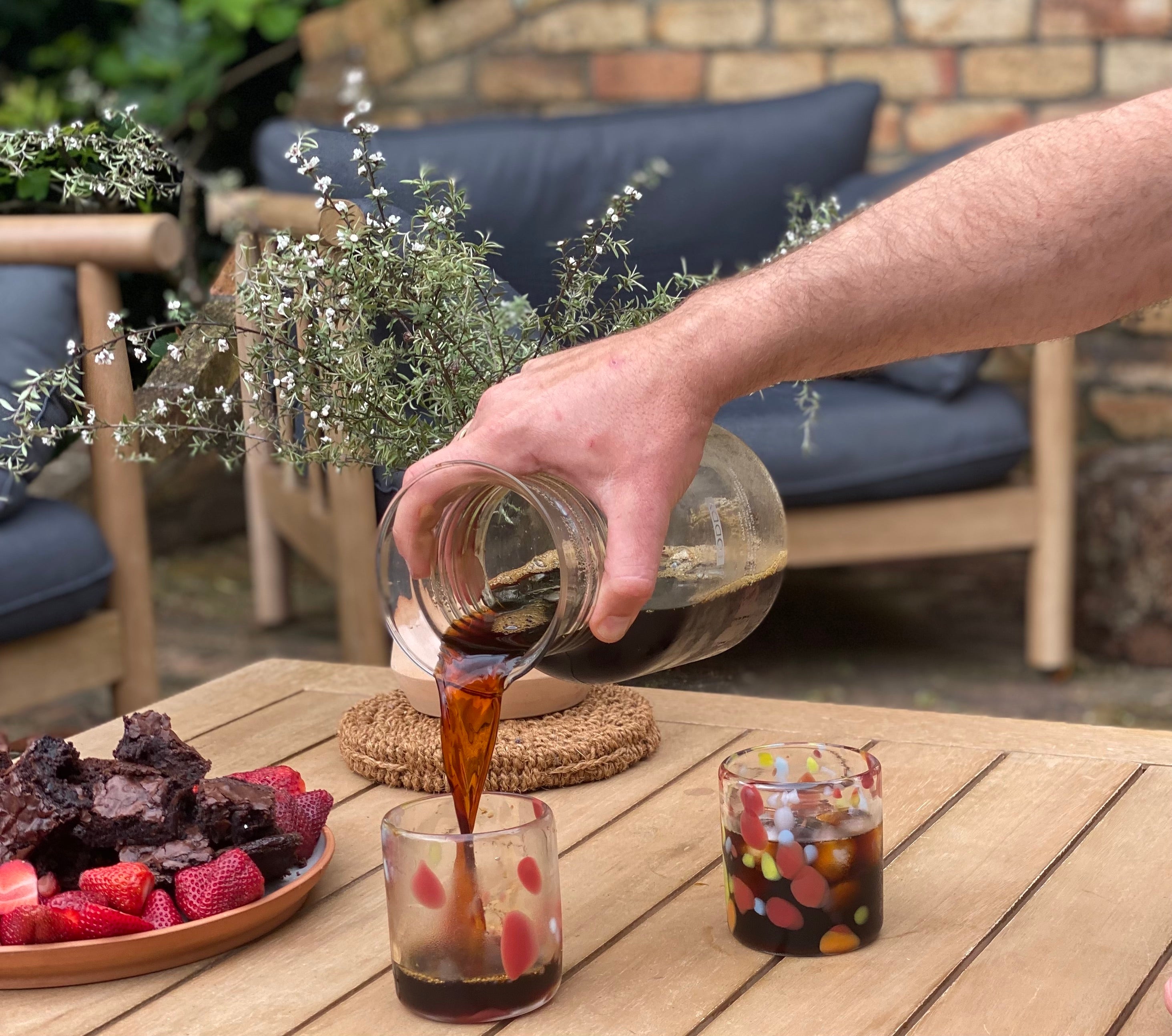 Brighten up your summer drinks.