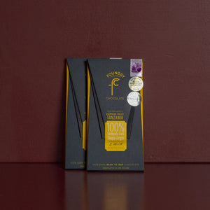 Foundry Chocolate - 100% Tanzanian Dark Chocolate