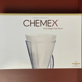 Chemex unfolded half circle filters