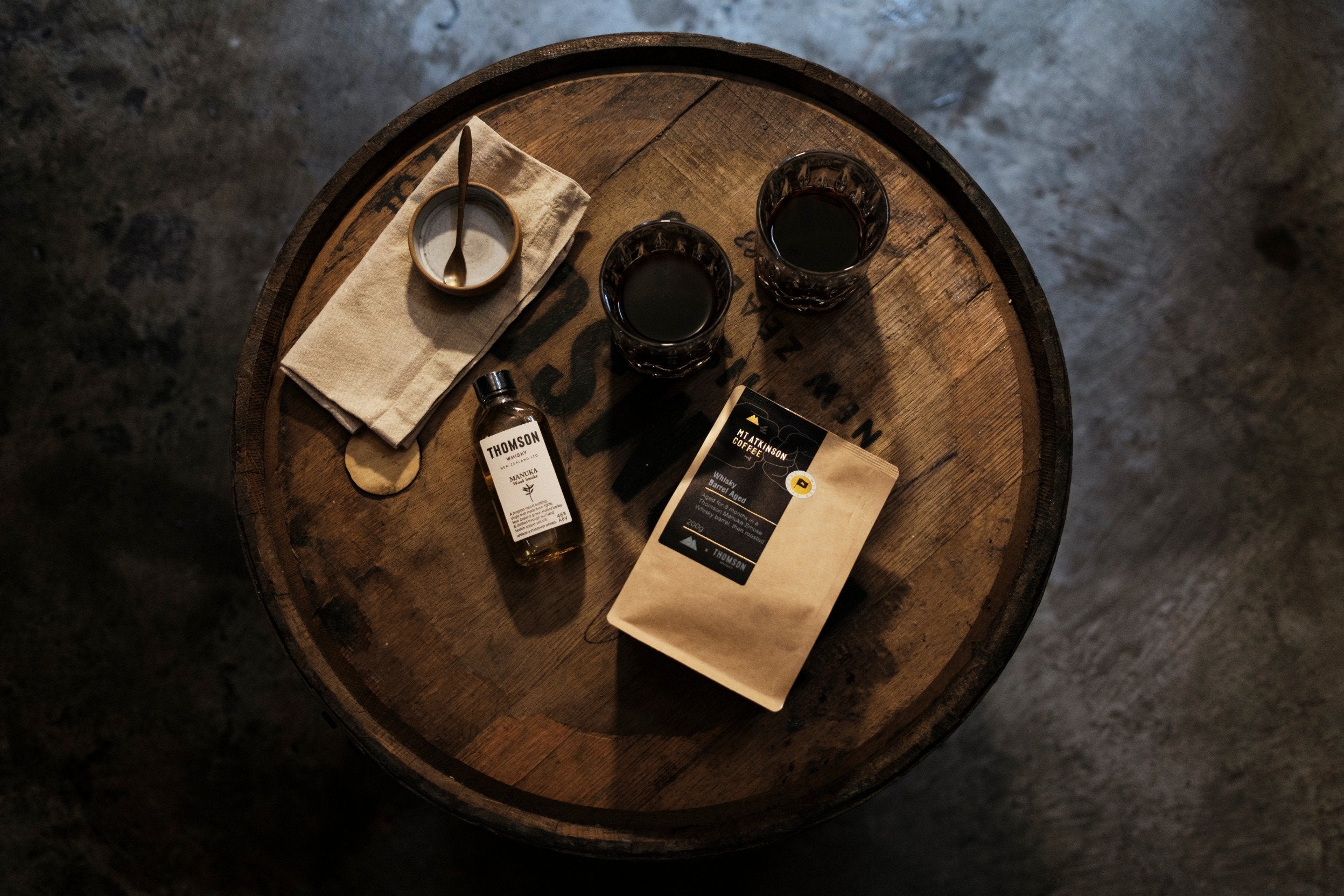 Whisky Barrel Aged Coffee - ONE OFF