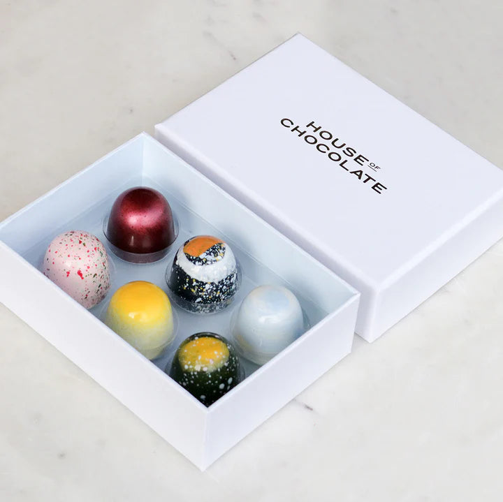 House of Chocolate 6 Piece Bonbon Selection Mt Atkinson Coffee